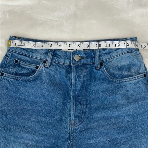 Reformation Women's Blue Straight Jeans - Picture 7 of 11